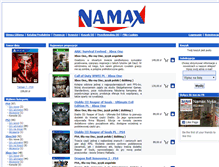 Tablet Screenshot of namax.com.pl